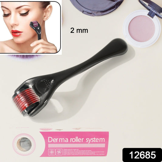 Derma Roller Anti Ageing Facial Scrubs & Polishes Scar Removal Hair Regrowth (2 MM)