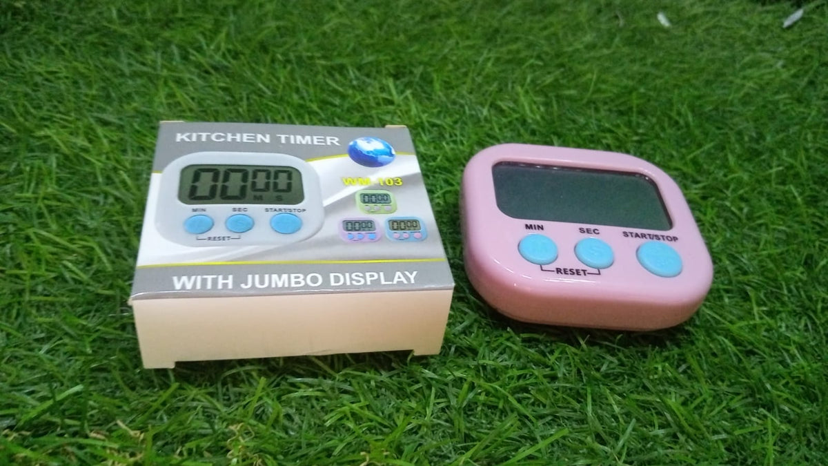 Big digit digital timer for kitchen use