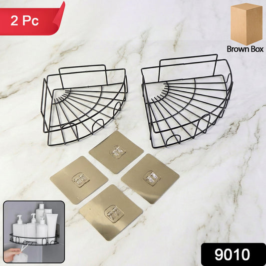 2 Pc Shower Caddy Corner for holding and storing various household stuffs and items etc.