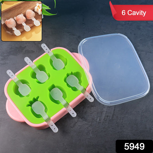 6-Cavity Popsicle Mold