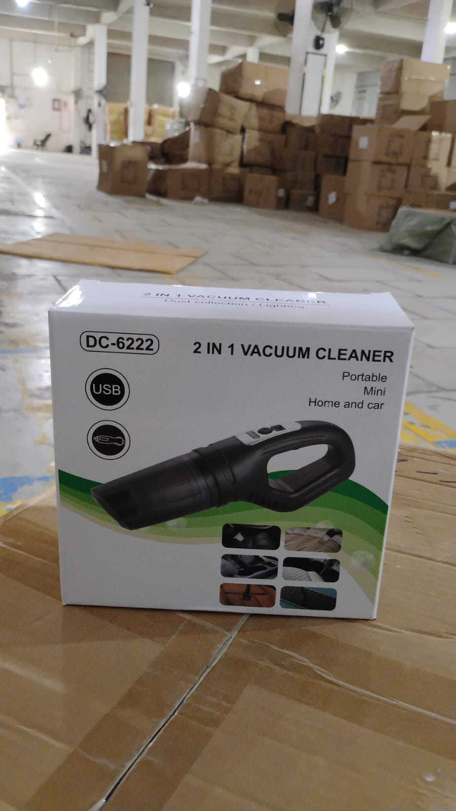 Wireless Handheld Car Vacuum Cleaner - comparison shot