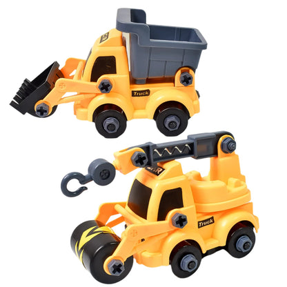 Engineering Vehicles Nut Assembly Toy (2 Pc Set)