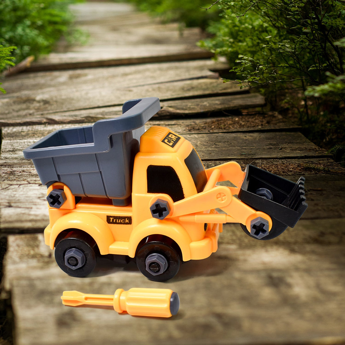 Engineering Vehicles Nut Assembly Toy (2 Pc Set)