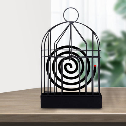 Mosquito Coil Holder, Vintage Style Durable Household Mosquito coil Stand Office Home