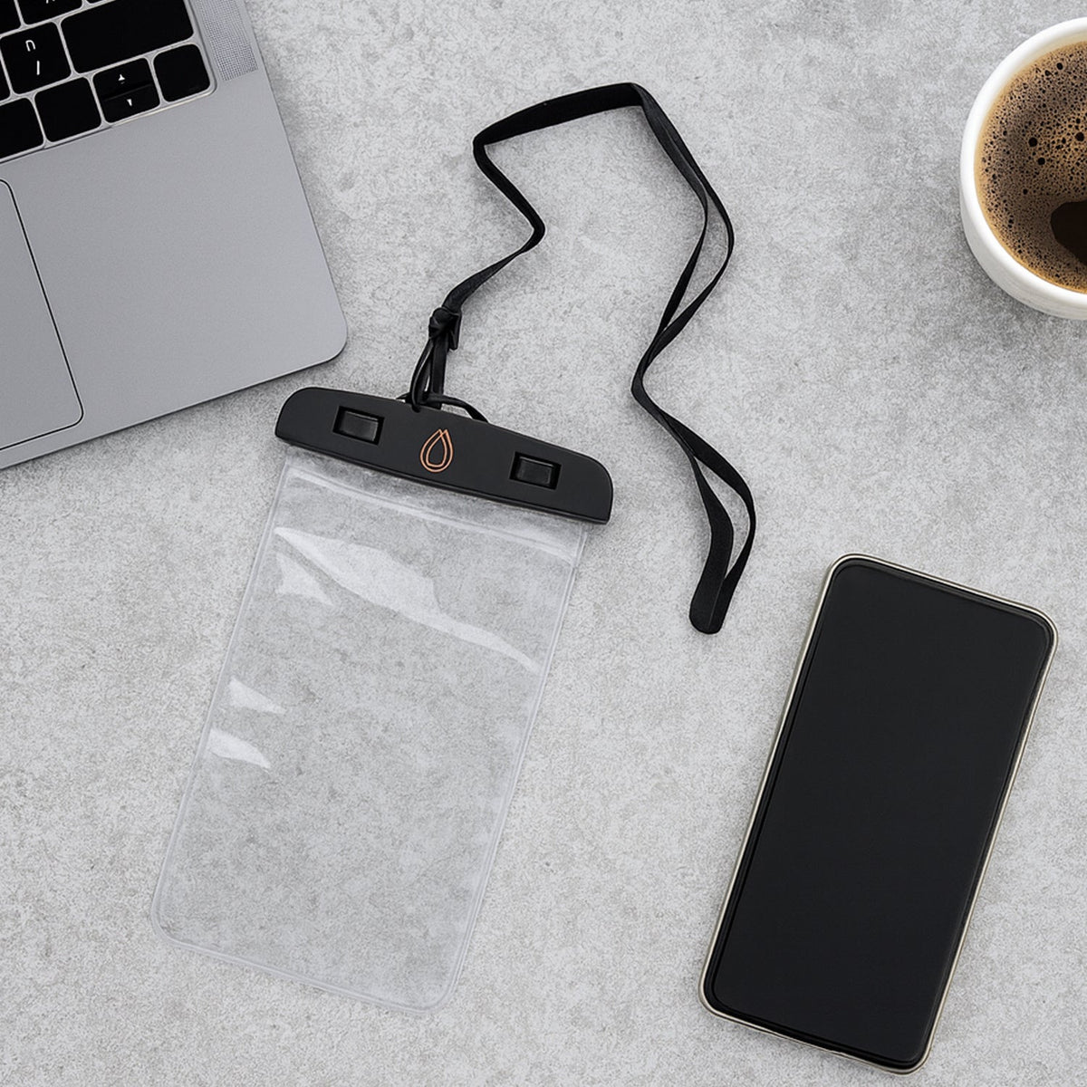 Transparent Waterproof Mobile Cover Pouch (1 Pc)