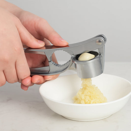 2 in1 Garlic Masher Premium Garlic Press & Walnut Cracker Opener (1 Pc)