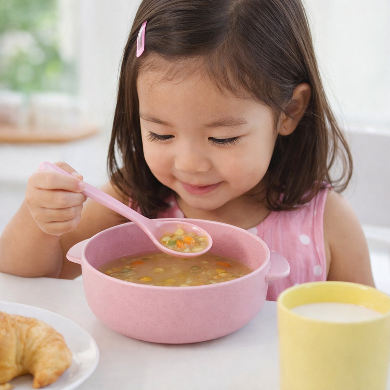 Toddler feeding bowl combo