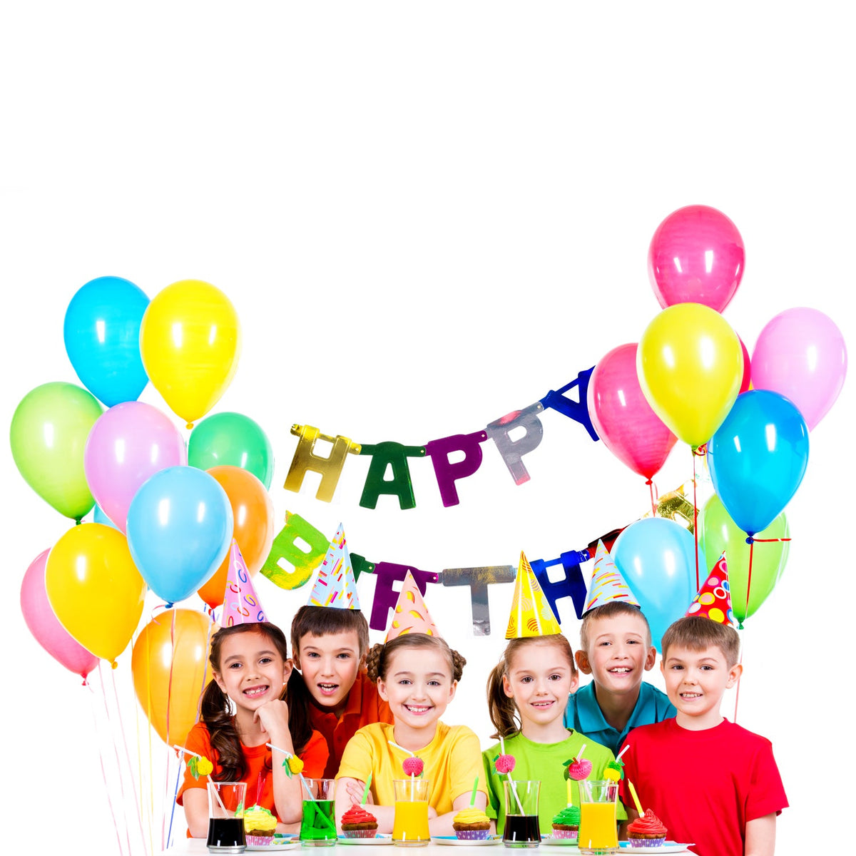 Multicolor Latex Balloons for Birthday & Anniversary Decor (24 Pcs)