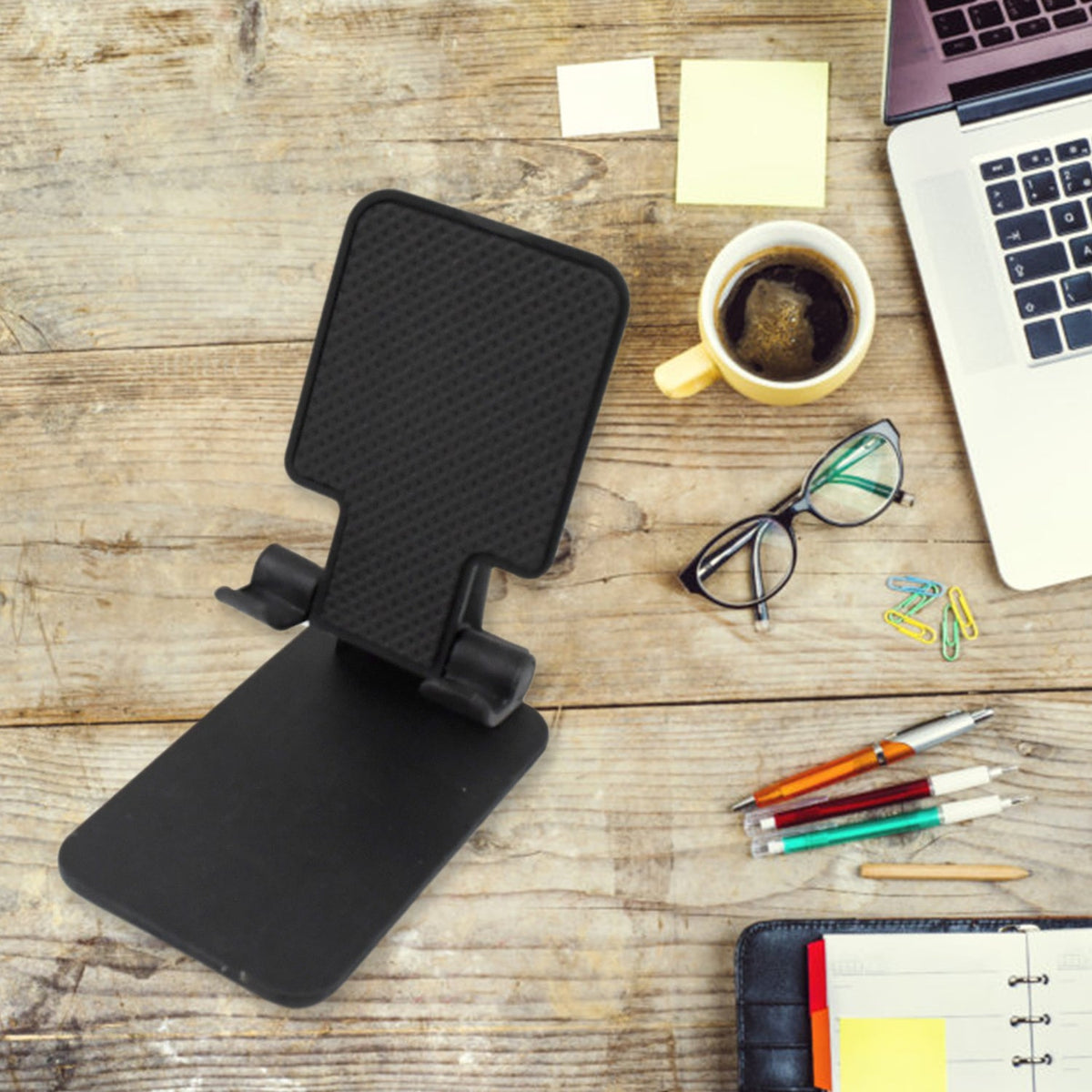 DESKTOP CELL PHONE STAND PHONE HOLDER FULL 3-WAY ADJUSTABLE PHONE STAND