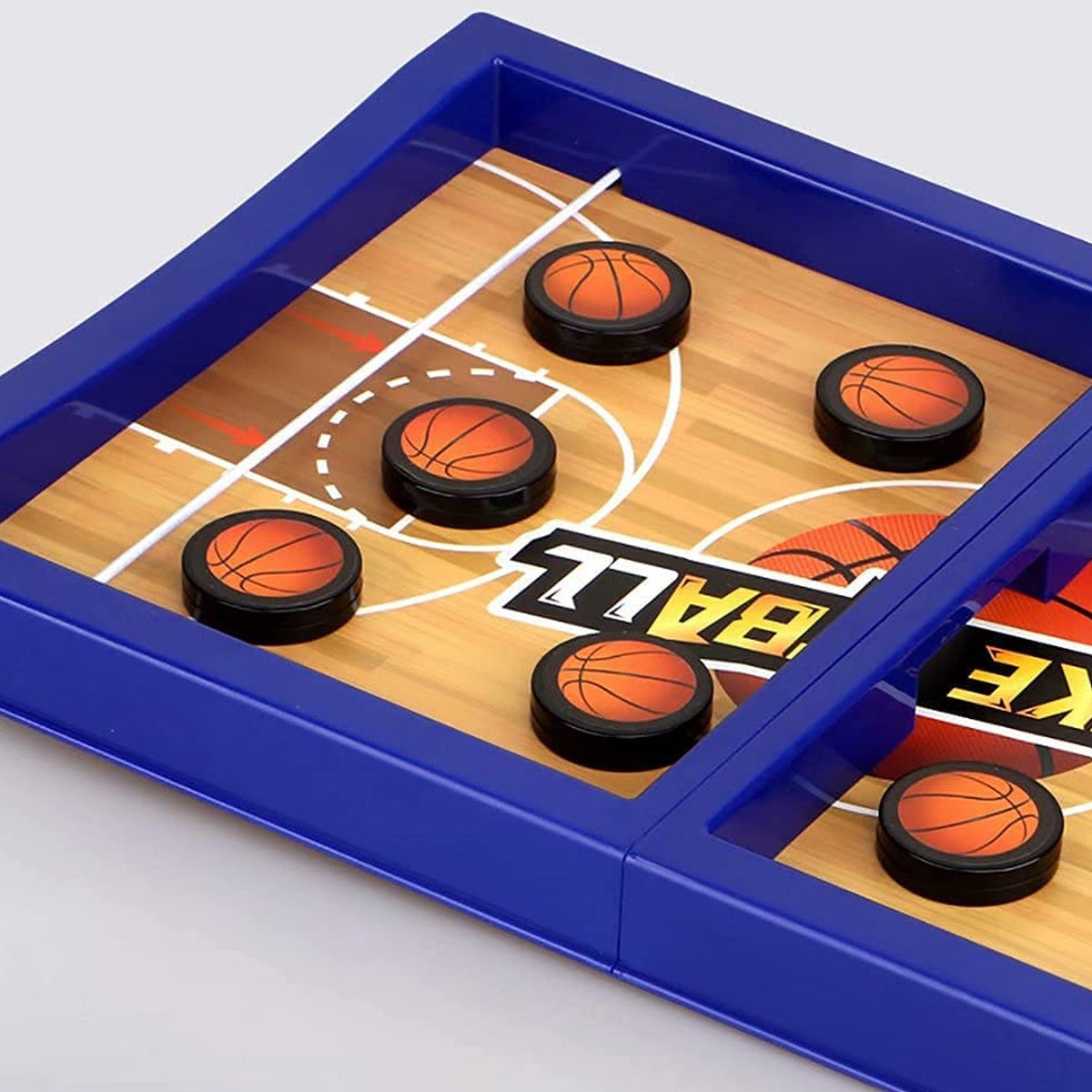 Fast Sling Basketball Puck Game Paced Table Desktop Battle Ice Hockey Game