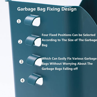 collapsible trash bin container