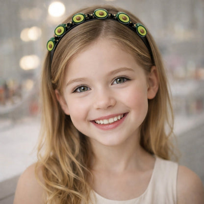 Stylish Decorative Hair Band with Cute Fruit Design (1 Pc)