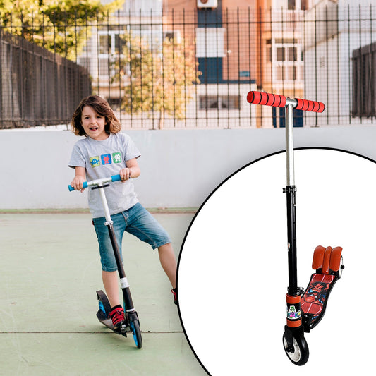 Kids 3-Wheel Leg Push Scooter with Adjustable Height (4–8 Years)