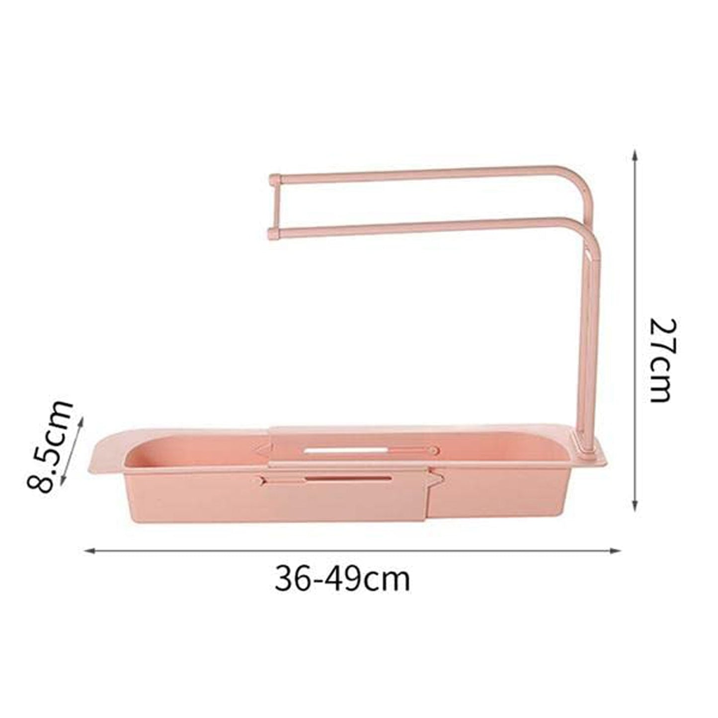 Drain tray kitchen sink organizer