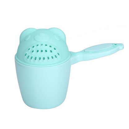Baby Shampoo Shower Cup – Safe Soft Bath Tumbler for Kids’ Hair Washing
