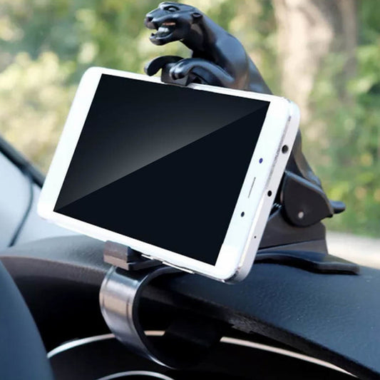 Leopard Shape Plastic Phone Clip Stand for Car
