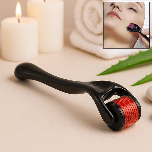 Derma Roller Anti Ageing Facial Scrubs & Polishes Scar Removal Hair Regrowth (2 MM)