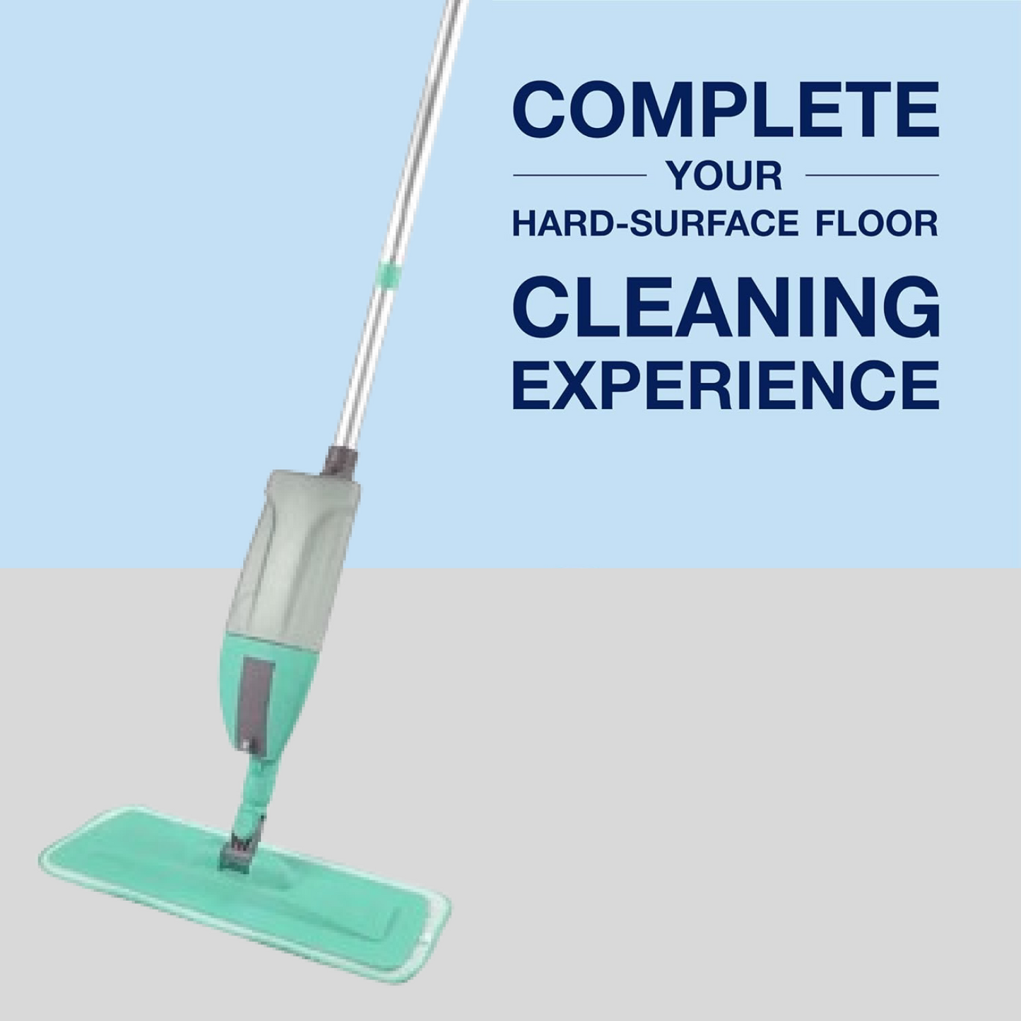  360 Degree Healthy Spray Mop Cleaning - in-use lifestyle shot