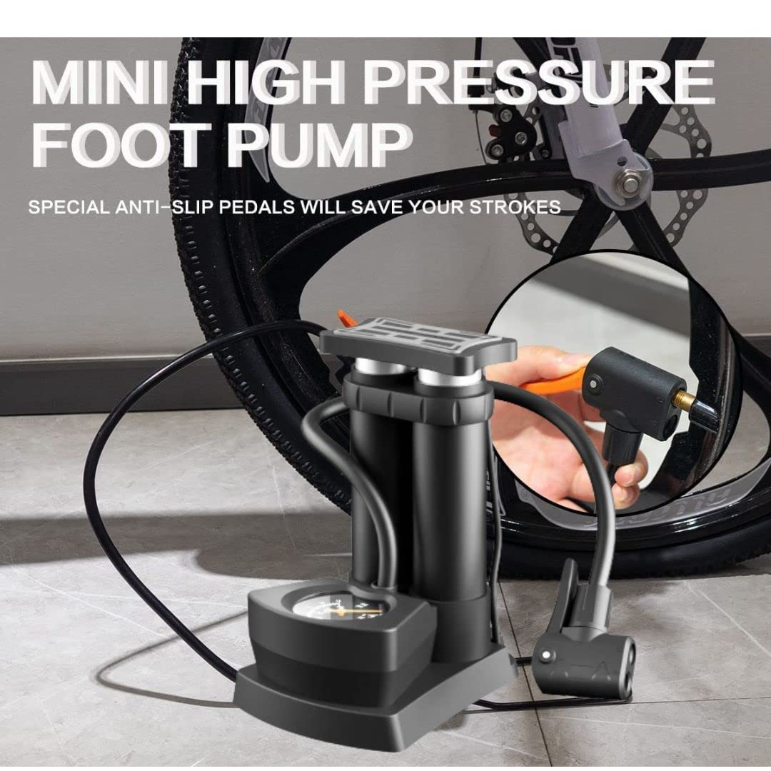 High pressure foot pump