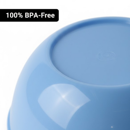 BPA Free Plastic Bowl Set for Cereal Salad Rice Soup Pasta Snack  3 Pc