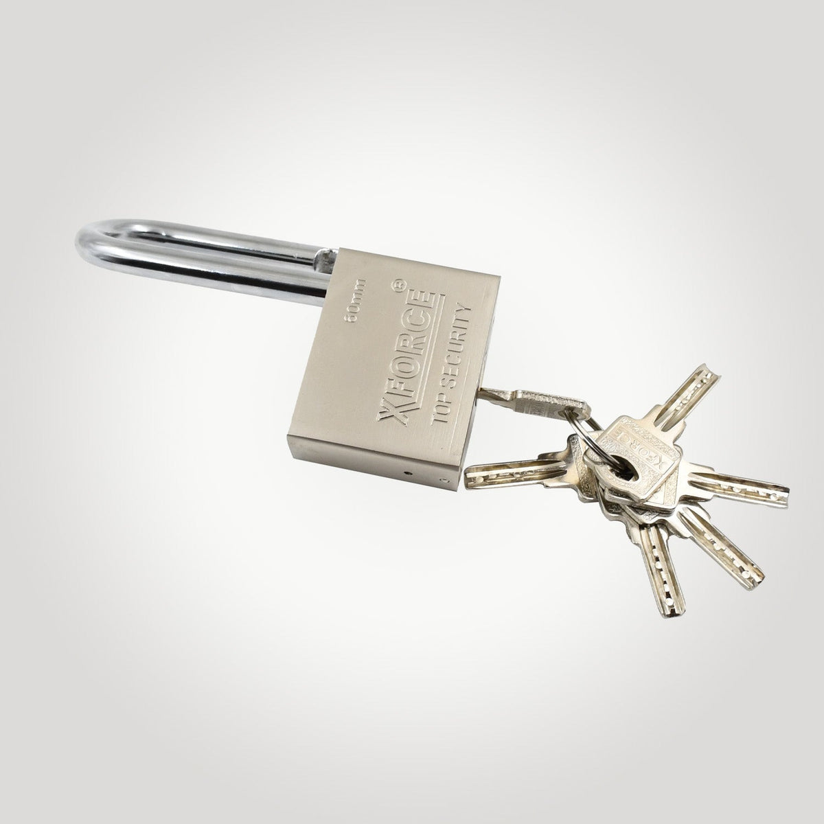 Multipurpose Solid 4 Keys Padlock 60 mm / 1 Pc)