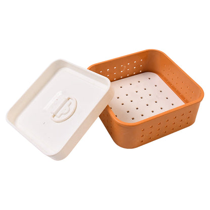 Square Shape Paneer Maker with Lid, Tofu & Sprouts Mould