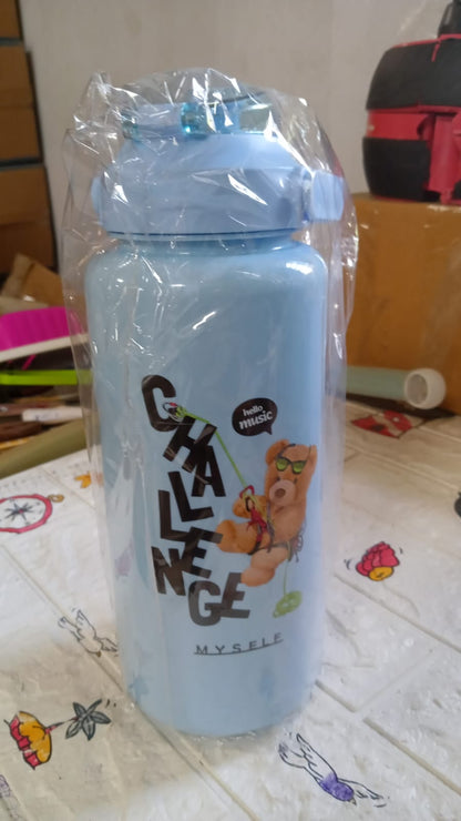 Plastic 3pc Water Bottle Set