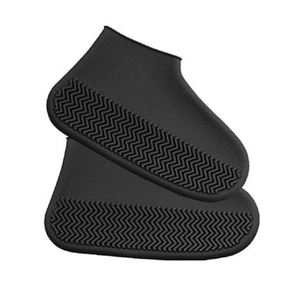 Non-Slip Silicone Rain Anti skid Waterproof Fordable Boot Shoe Cover ( Large )