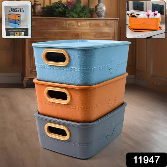 Lift Bin 3-Piece Storage Set