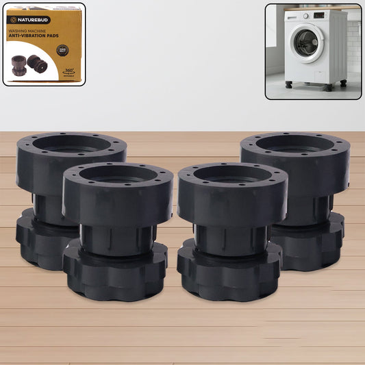 Adjustable Multipurpose AntiVibration For Appliances (Set of 4Pc)