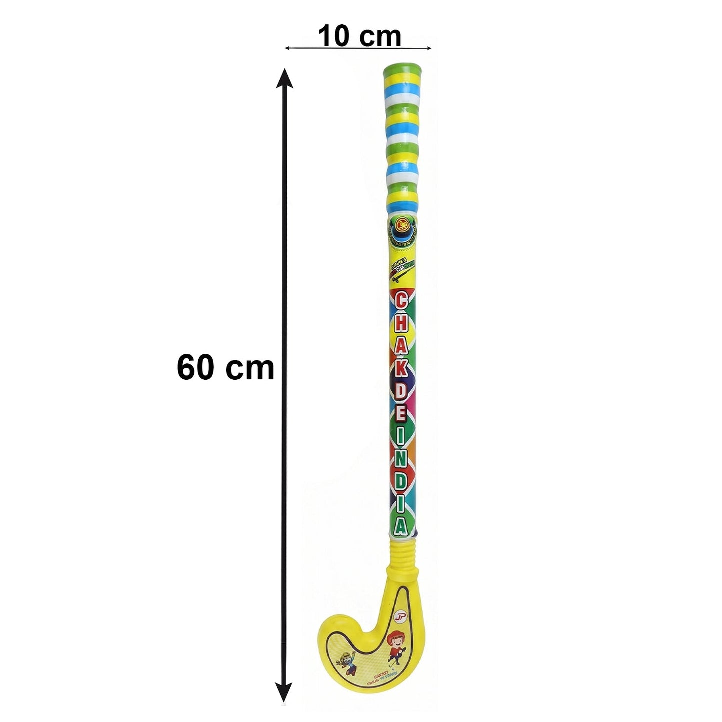 Combo of Light Weight Plastic Bat, Ball & Hockey for Kids
