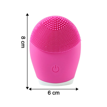 Premium Silicone Electric Facial Cleansing Brush (1 Pc)