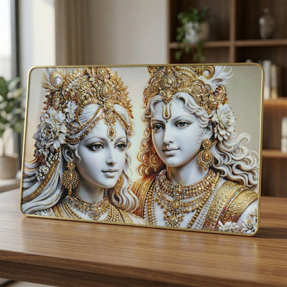 Radha Krishna Wall Hanging Frame