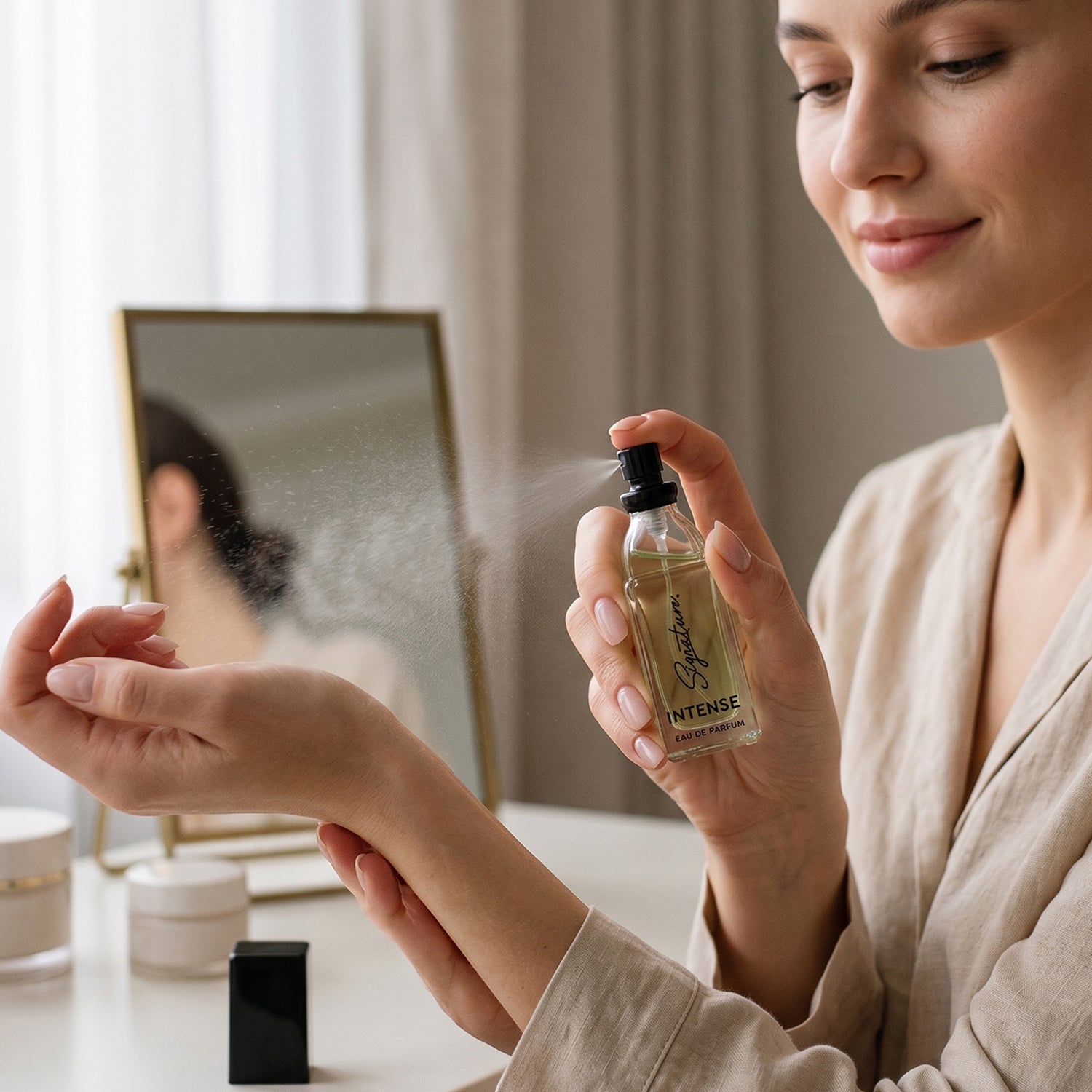 travel size perfume set elegant gift box pack