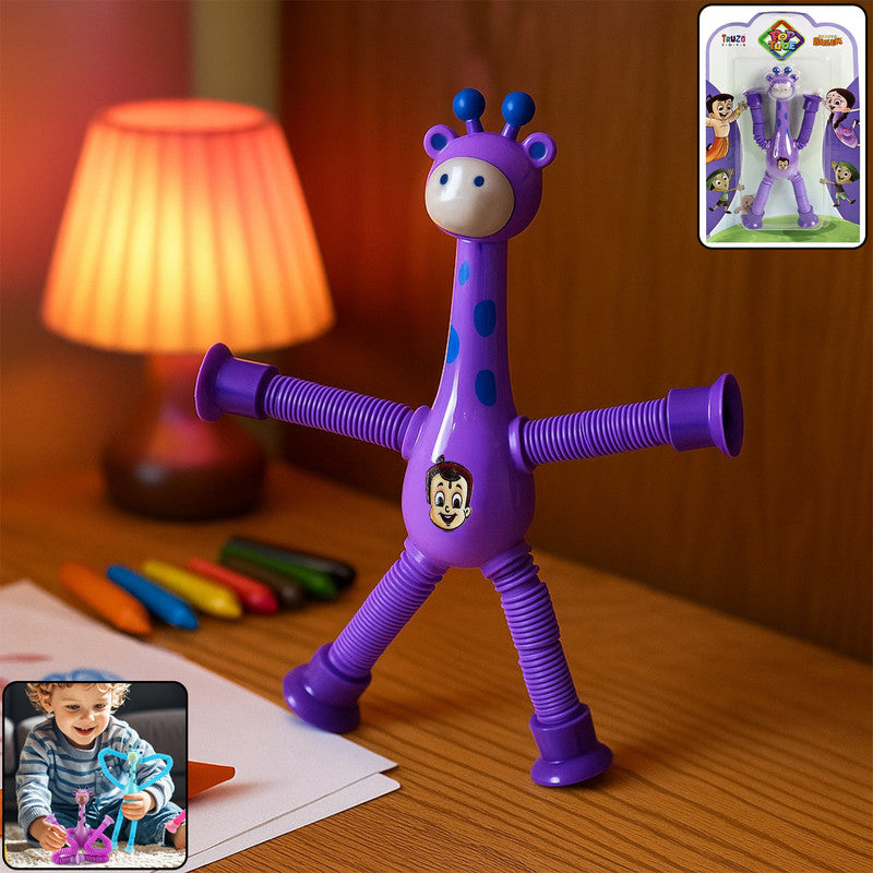 Giraffe shape flexible magic spring toy