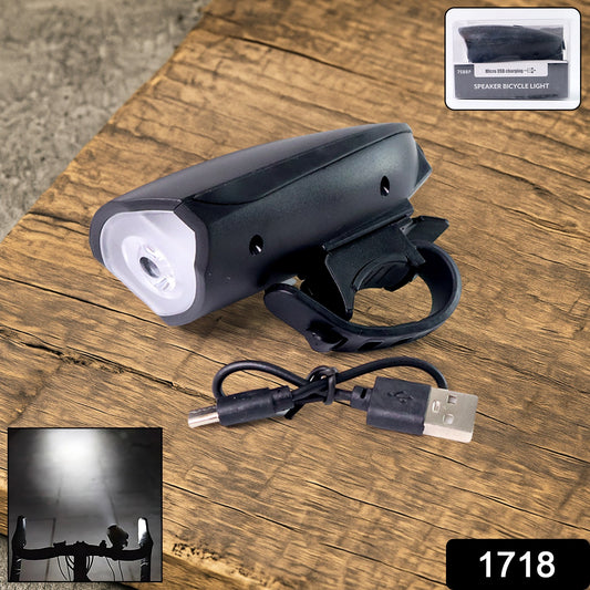 Bicycle LED Light Work On Battery (Speaker Not Included)