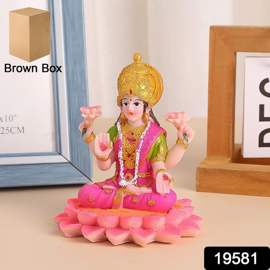 Lakshmi Mata Idol with Lotus Throne