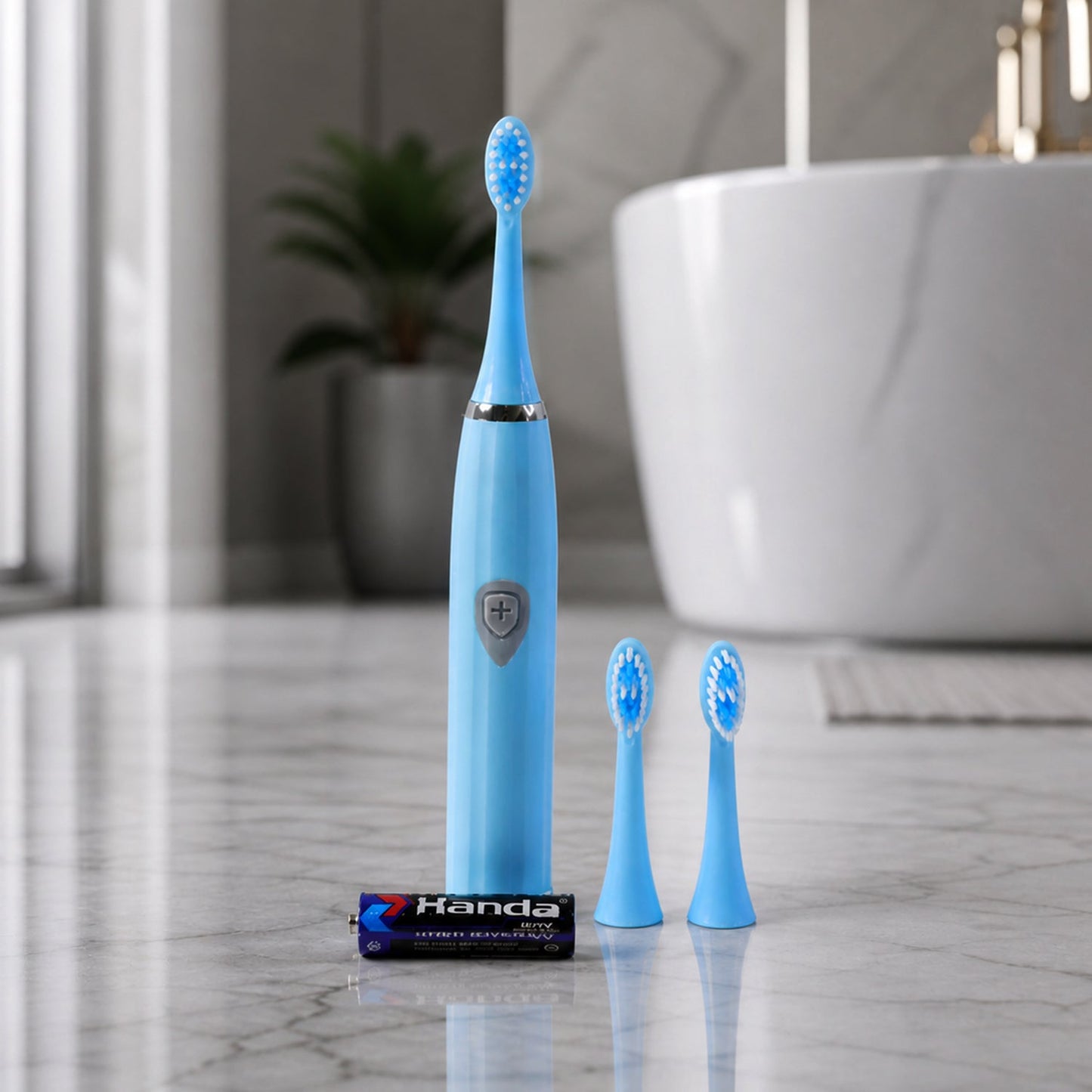 Electric Toothbrush Battery Operate (1 Set)