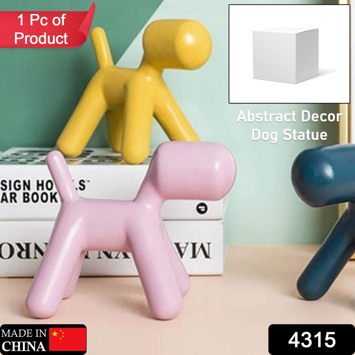 Plastic Cute Animal Puppy Chair Dog Low Footstool for Bedroom Living