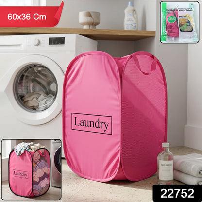 mesh clothes storage hamper bag