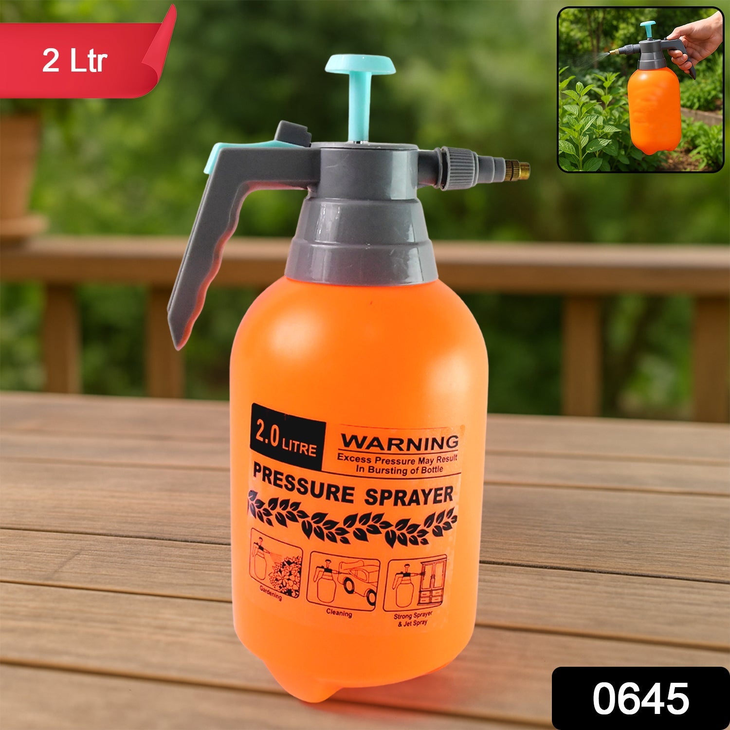  Water Sprayer Hand-held Pump Pressure - lifestyle