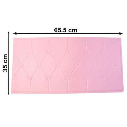 bedroom decorative foam wall tile pink